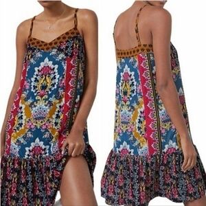 ANTHROPOLOGIE zadie velvet slip dress, size XS